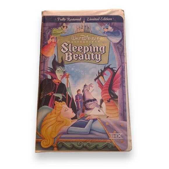 Sleeping Beauty VTG VHS clam shell Disney 1997 edition - Picture 1 of 5